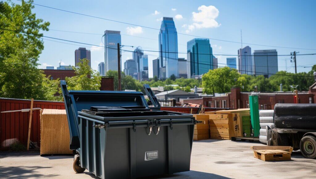 convenience of Nashville's roll-off dumpsters