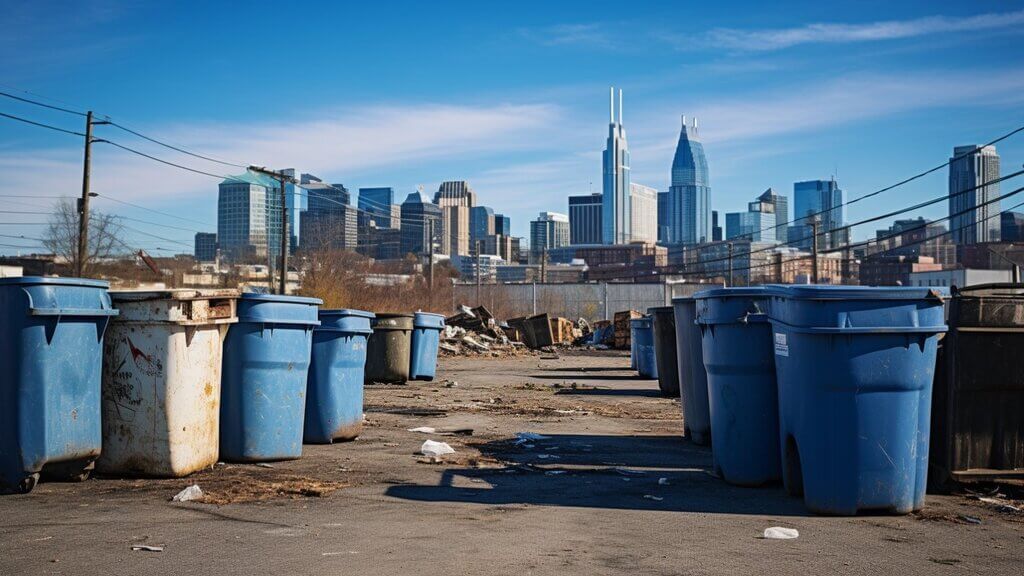Industrial residue dumpsters, Nashville TN